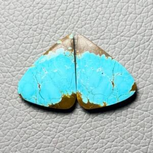 American Turquoise (Mines No.8) Pair Cabochon Gemstone