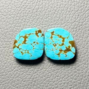 American Turquoise (Mines No.8) Pair Cabochon Gemstone