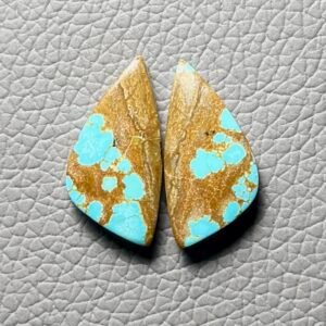 American Turquoise (Mines No.8) Pair Cabochon Gemstone