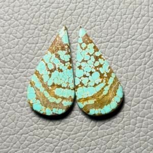 American Turquoise (Mines No.8) Pair Cabochon Gemstone
