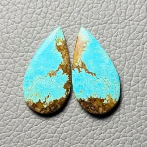 American Turquoise (Mines No.8) Pair Cabochon Gemstone
