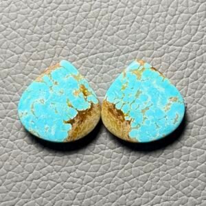 American Turquoise (Mines No.8) Pair Cabochon Gemstone