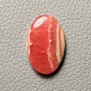 Rhodochrosite Gemstone Cabochon