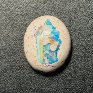 Mexican Cantera Fire Opal Cabochon
