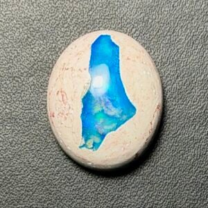 Mexican Cantera Fire Opal Cabochon