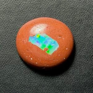 Mexican Cantera Fire Opal Cabochon