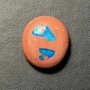 Mexican Cantera Fire Opal Cabochon