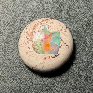 Mexican Cantera Fire Opal Cabochon